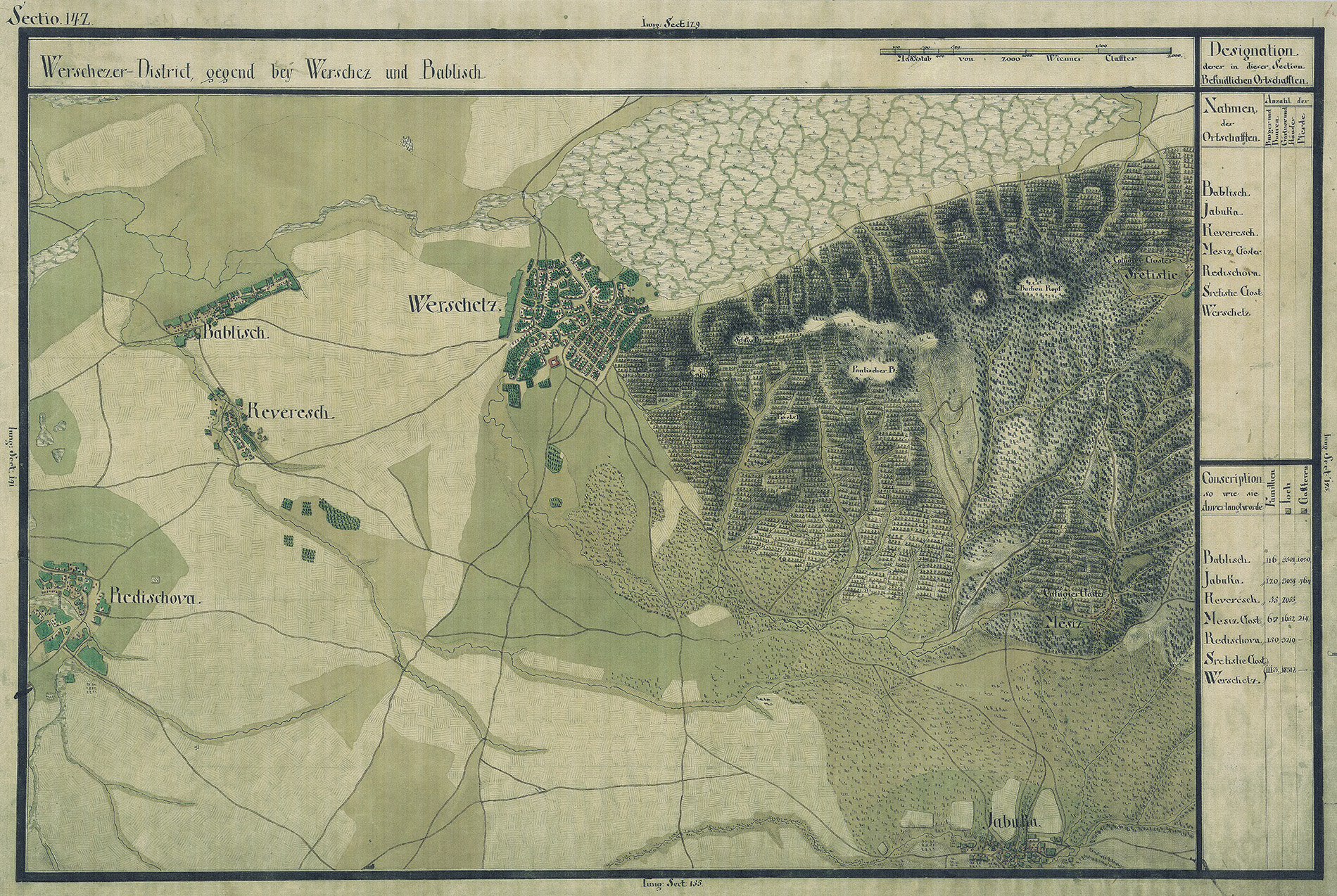 Josephinische Landesaufnahme Banat (1769–1772) Karte: pg142 